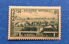 France Stamp, Scott B107 MNH