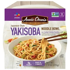 (4 pack) 7.9 oz, Annie Chun's Japanese Style Yakisoba Noodle Bowl