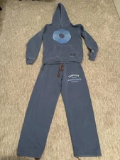Camp High Collective Set Blue Sound Hoodie Sweatsuit Hoodie Sweatshirt and Pants