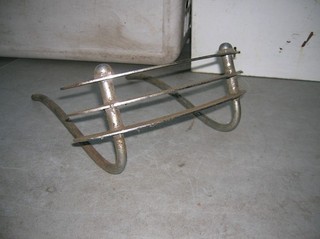 harley davidson panhead knucklehead flathead original front bumper
