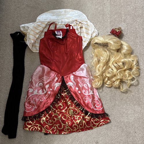 Rubie’s Ever After High Apple White Girls Large Costume With Wig Tights Crown
