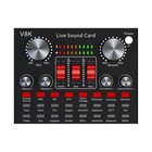 2X (V8K Audio USB Zewnętrzna karta dźwiękowa Multi Przenośny mikrofon Transmisja na żywo3250