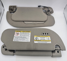 2007-2014 Ford Expedition Lincoln Navigator Gray Sun Visors Pair Oem Used 2007-2014 Ford Expedition Lincoln Navigator Gray Sun Visors Pair Oem Used