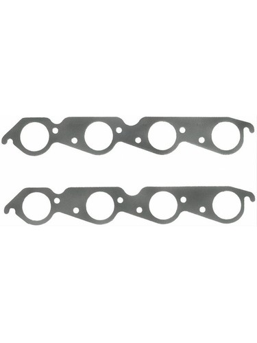 Fel-Pro Exhaust Gaskets Header Steel Core Laminate Round Large Port Chevr (1412) - Picture 1 of 12