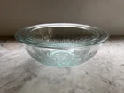 2 Pyrex Clear Glass Dots mixing bowls 325 326