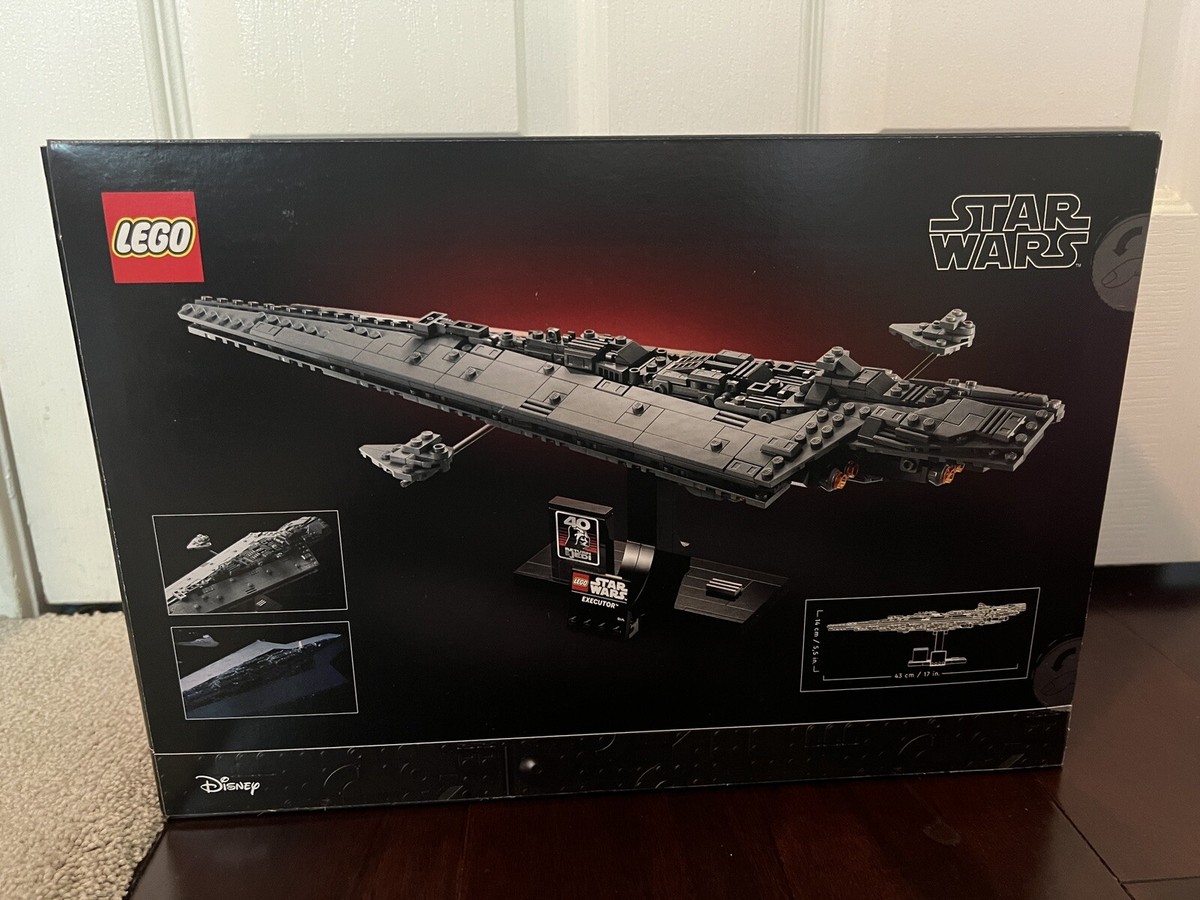✓✓LEGO Star Wars 75356 Executor Super Star Destroyer in hand new