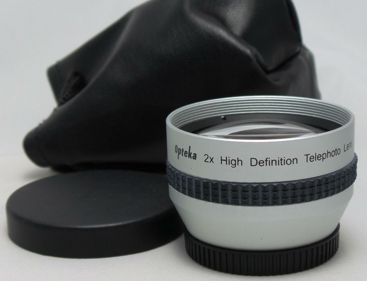 Opteka 37mm 2x High Definition II Telephoto Conversion Lens