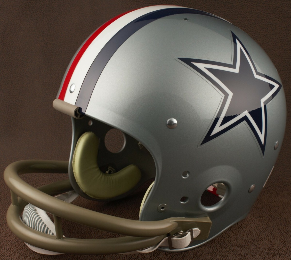 DALLAS COWBOYS 1976 NFL Authentic THROWBACK Football Helmet DALLAS COWBOYS 1976 NFL Authentic THROWBACK Football Helmet