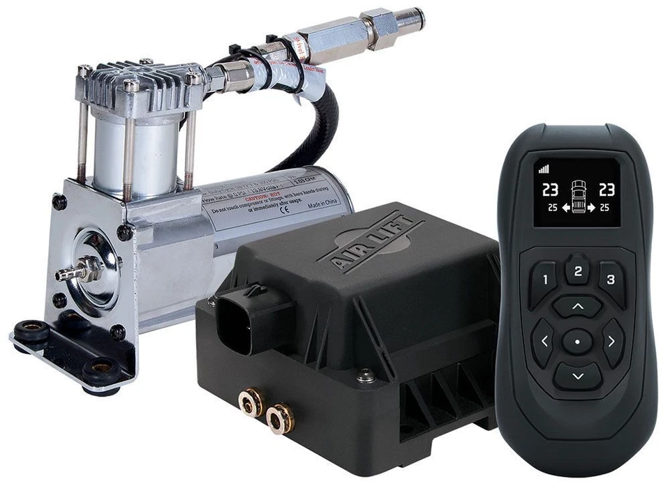 Compresor de doble trayectoria Air Lift 74000 WirelessAir para resortes neumáticos universales Foto 3 de 4