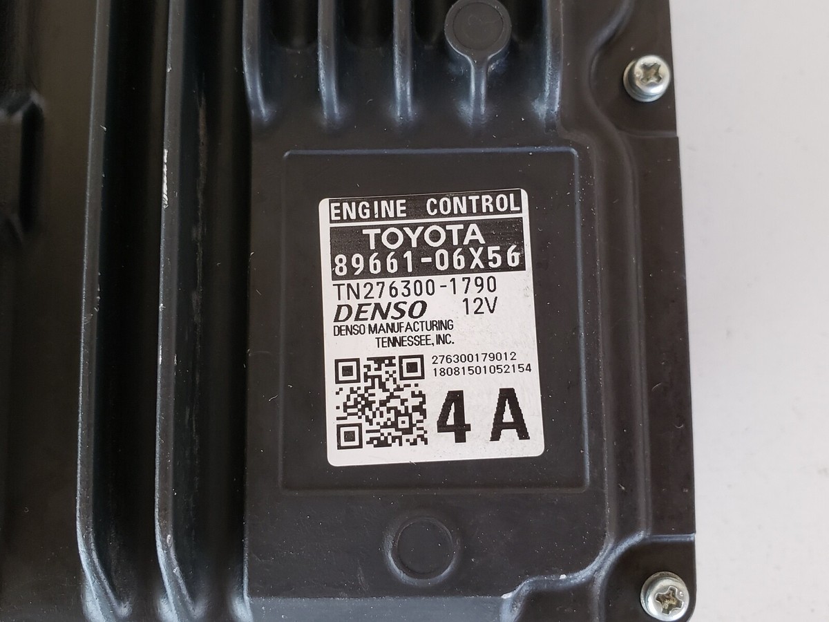 2018 Toyota Camry 89661-06X56 Computer Brain Engine Control ECU  