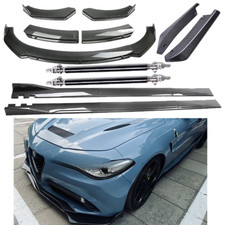 Front Bumper Lip Rear Splitter Spoiler Side Skirt Carbon Fiber For Alfa Romeo G Front Bumper Lip Rear Splitter Spoiler Side Skirt Carbon Fiber For Alfa Romeo G