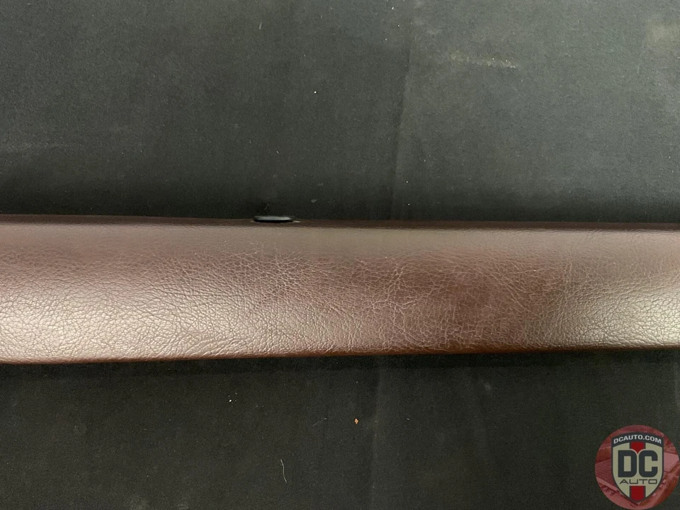 Porsche 911 930 SC 1978-1979 puerta derecha tira superior cuero sintético marrón 124515 Foto 3 de 4