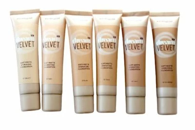 Maybelline Dream Velvet Soft Matte Hydrating Foundations 30ml - Various Shades