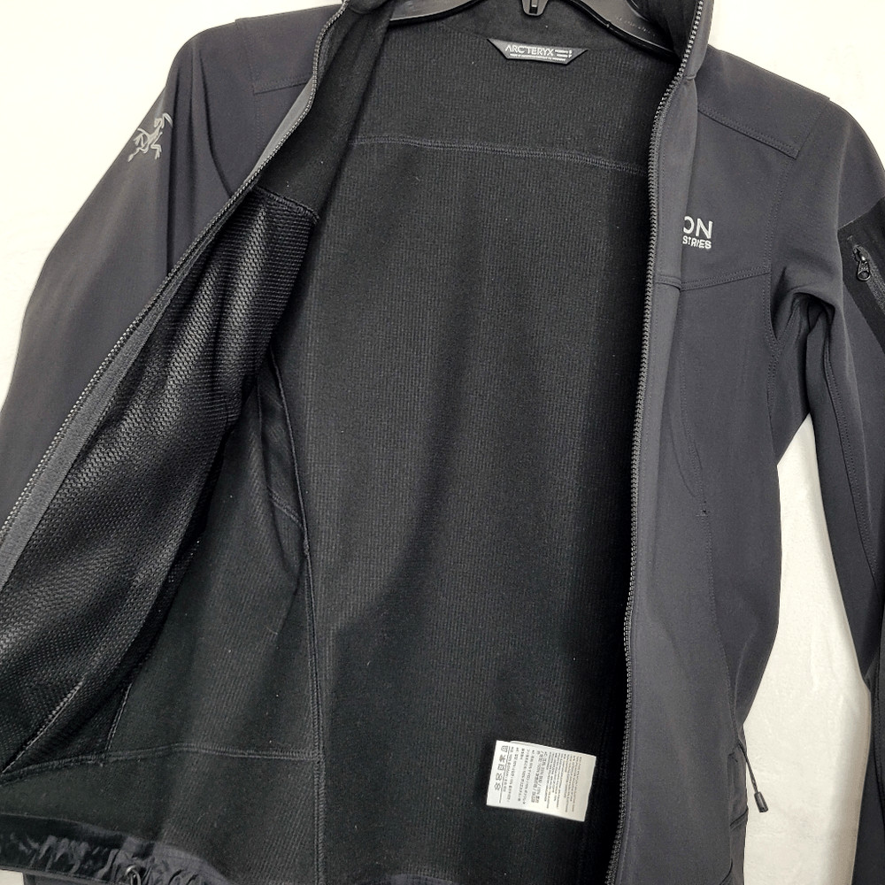Arc'teryx Full Zip Jacket Black Softshell Mason I… - image 9
