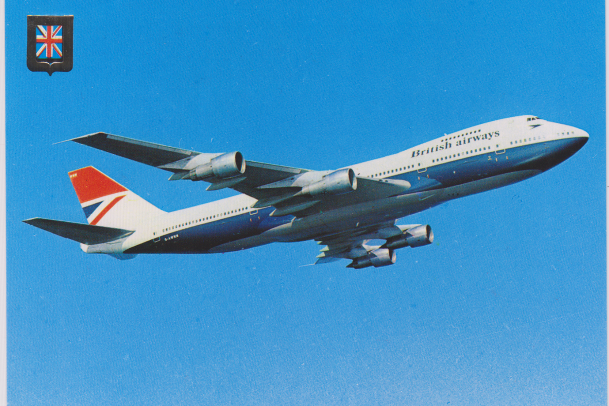 BRITISH AIRWAYS - Boeing 747-136 | eBay