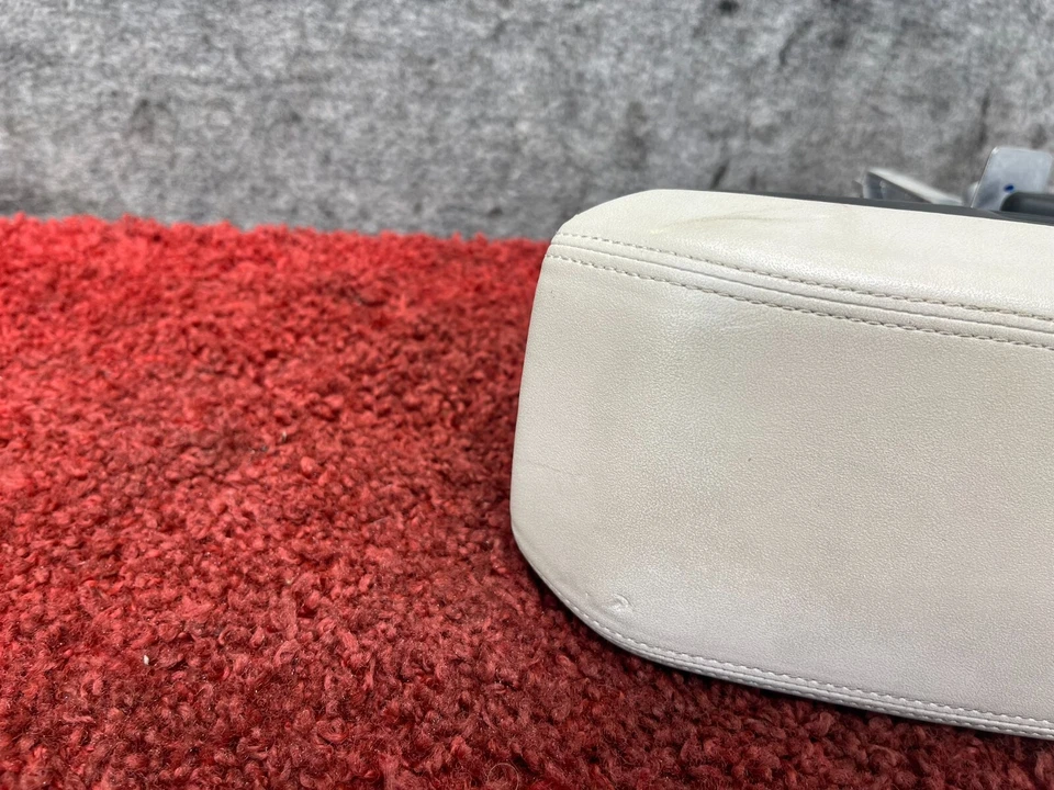 Conjunto de apoio de braço console central BMW 2014-2021 I3 cinza creme fabricante de equipamento original 83K - Imagem 2 de 4