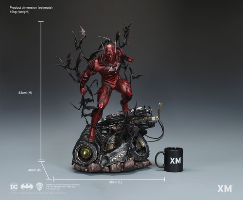 XM Studios Dark Night Metal Red Death Statue im Maßstab 1/4