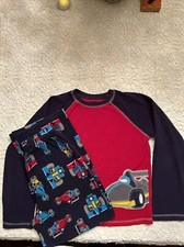 Carter's Boys Race Car Pajama set Long Sleeve Size 8