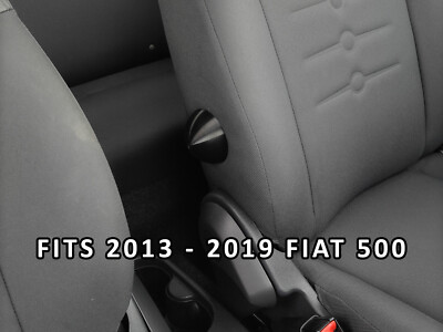 2013 - 2019 Fiat 500 Armrest Delete Cover Black