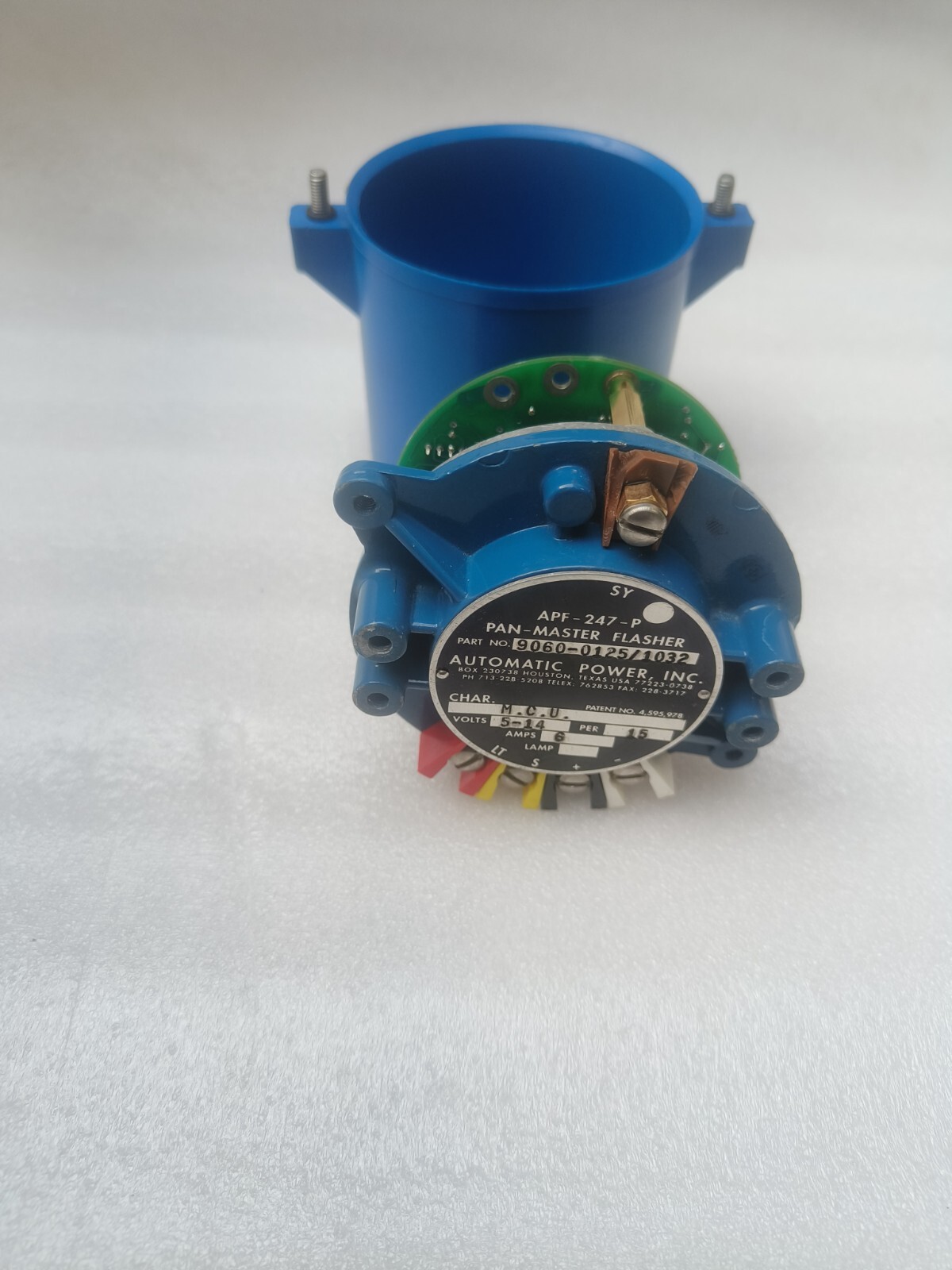 PAN-MASTER FLASHER APF-247-P Part no. 9060-0125/1032