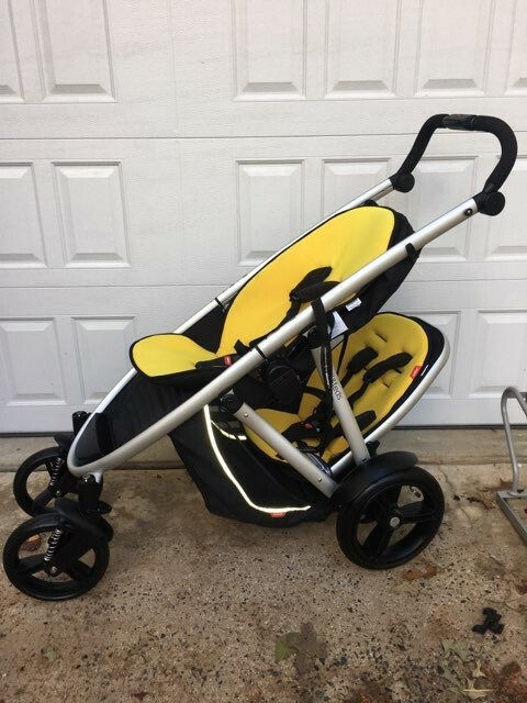 ebay double jogging stroller