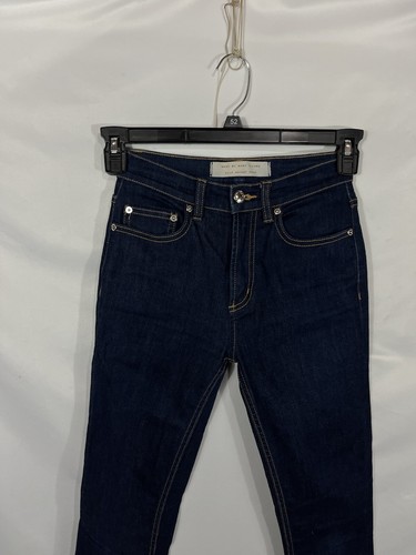 Marc By Marc Jacobs Womens Size 24 Blue High-Rise Ella Skinny Crop Denim Jeans - Picture 3 of 6