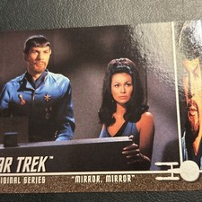 Jb3d Star Trek 1998 Skybox Original #120 Mirror Spock, Marlena captain kirk