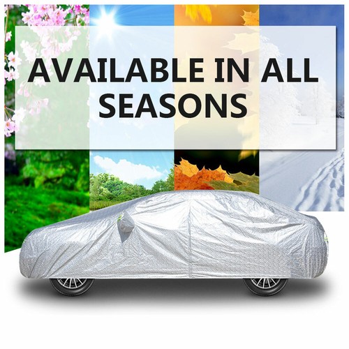 3XXL 6Layer Aluminum Waterproof Outdoor Car Cover Double Thick Rain UV Resistant - Picture 4 of 17