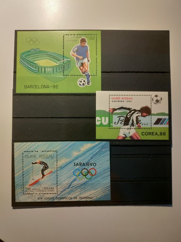 1983,1988,1992 Guinea Bissau Blocks(Olympics),Mint/CTO,NH,OG