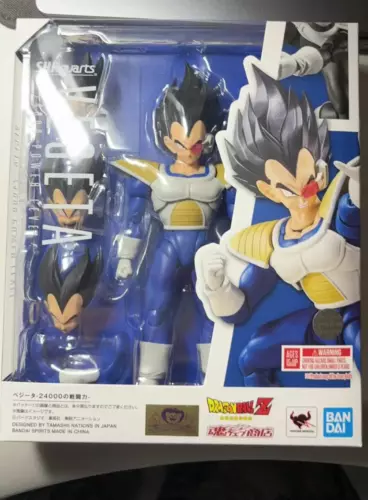 Bandai S.H.Figuarts Dragon Ball Z Vegeta 24000 Power Level Figura de Acción Juguete Nuevo - Imagen 2 de 9