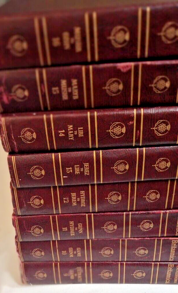 VTG 1958 Encyclopedia Britannica 1768 Edition COMPLETE SET