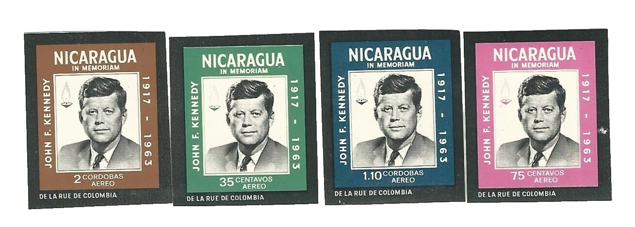 Figuras históricas Sellos de NICARAGUA