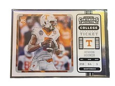 Hendon Hooker 2023 Chronicles Contenders Draft College RC #5-Tennessee/Lions