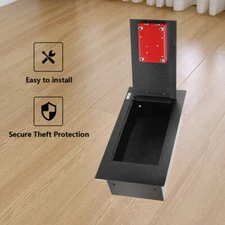 Floor Safe Steel Plate Underground Hidden for Home Security Safe Deposit Box