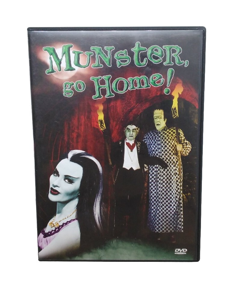Munster, Go Home (DVD, 1999) VG Cond! Complete W/INSERT