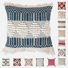 Handmade Wool & Cotton Kilim Design Cushion with Super Microfibre Cushion Insert