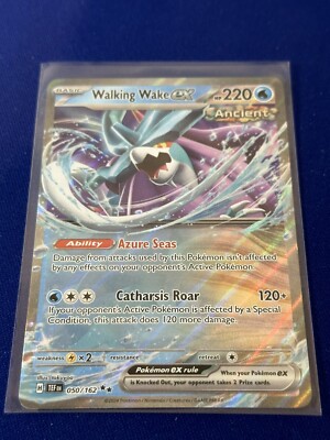 Walking Wake ex 050/162 - Temporal Forces - Pokemon TCG - Double