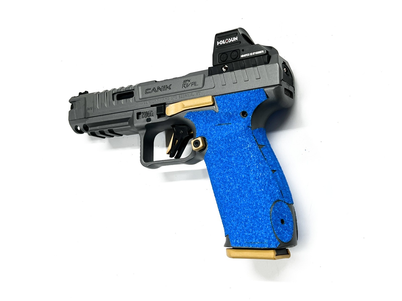 Handleitgrips BLUE Sandpaper Gun Grip Tape for CANIK PRODUCTS eBay