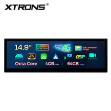 14.9'' 4G LTE Android Qcta-Core Car Stereo GPS For BMW 2 Series F45/F46 MPV EVO