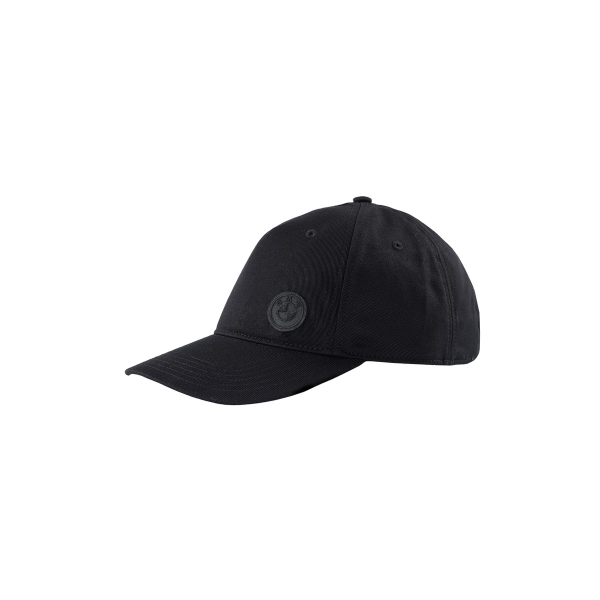 BMW Genuine Logo Micro Baseball Cap Black Hat Adjustable 7 Panel