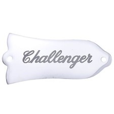 2 Hole Guitar Truss Rod Cover Bell-Shape Steel Plate "Challenger" For Gib LP/SG