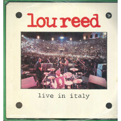 Lou Reed ‎2 Lp Vinile Live In Italy / RCA ‎PL 89156 (2) Italia