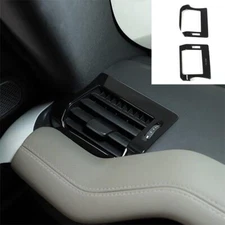 Glossy Black For Land Rover Defender Console AC L&R Air Outlet Vent 2020-2023