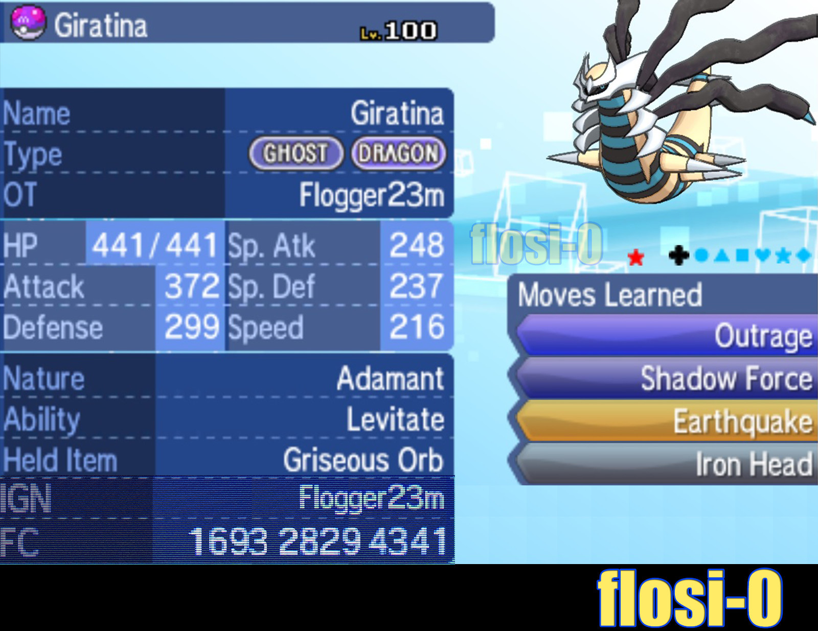 SHINY GIRATINA-ORIGIN FORM! - Pokémon Sun & Moon Shiny Highlight w