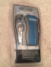 JENSEN EAR GO SOFTBUD HANDS FREE HEADPHONES SPEAKER MICROPHONE NEW Headset