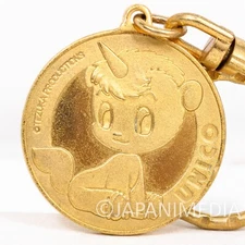 Unico Metal Charm Keychain Osamu Tezuka World
