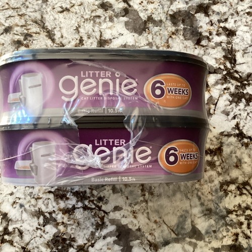 REFILL Cartridge for Litter Genie Cat Litter Disposal System 2 Pack