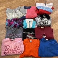 Vintage 90s Y2K Wholesale Clothing Lot - 12 Piece Bundle Hoodies Mix
