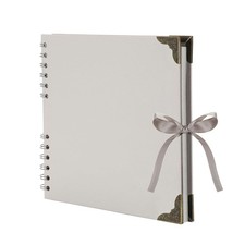 Scrapbook Album 8x8 Inch 60 Pages DIY Photo Album Wedding Family Grey Memory