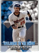 2022 Topps #WTTS-34 Byron Buxton Welcome to the Show Minnesota Twins Baseball